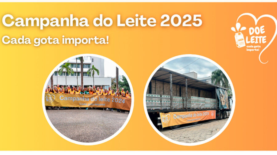 Banner da Promoção Banco de Alimentos Campanha do Leite 2025: Concorra a uma Viagem para Amsterdam!