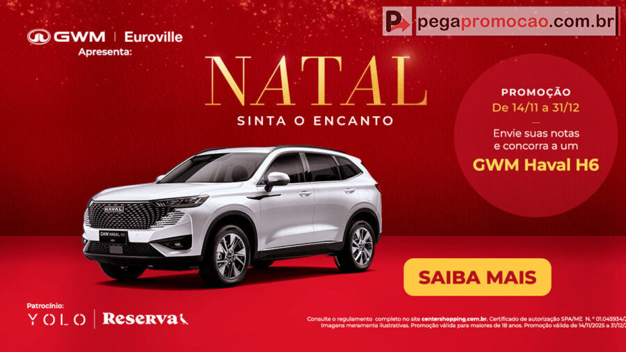 Banner da Campanha Natal Shopping Uberlândia 2025