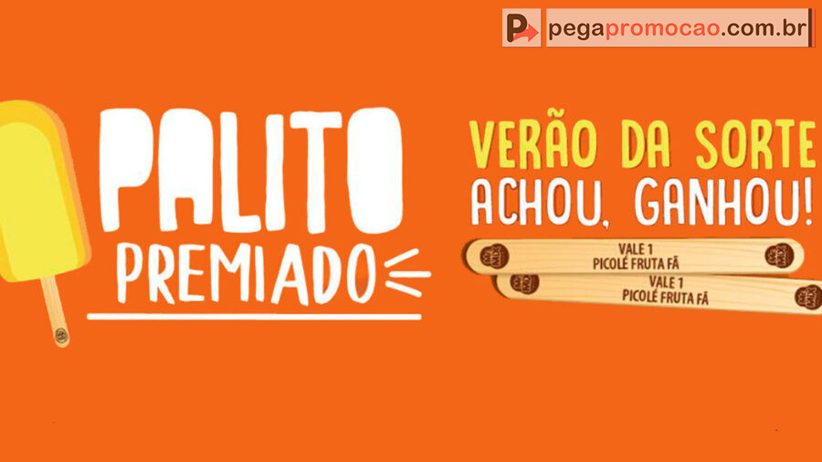 Banner da Promoção Palito Premiado Mr Mix