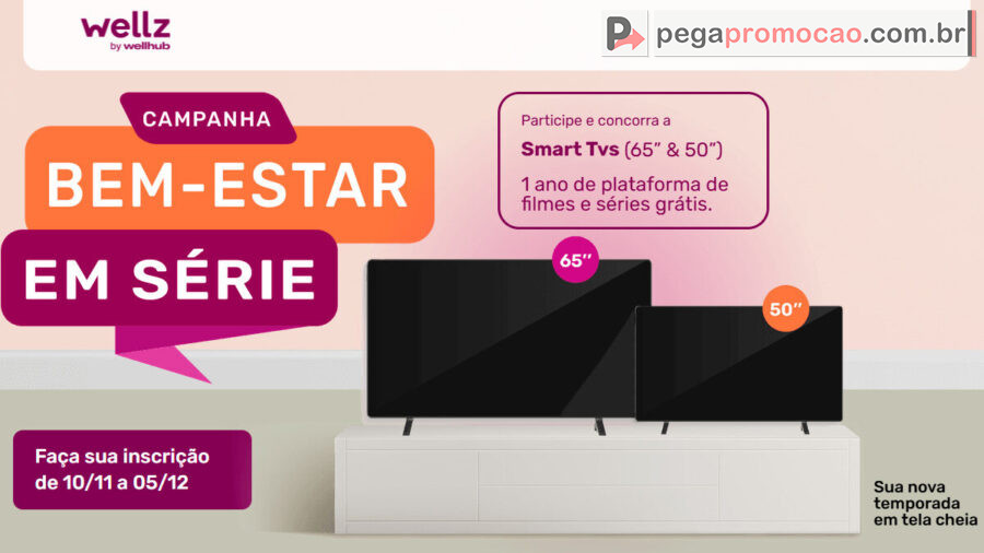 Banner da Promoção Bem-Estar em Série Wellz 2025