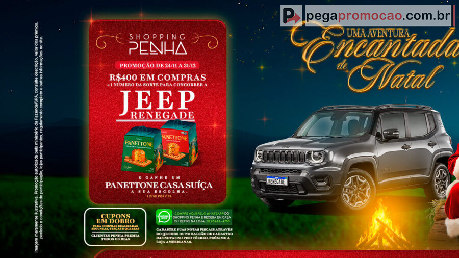 Promoção Shopping Penha Natal 2025