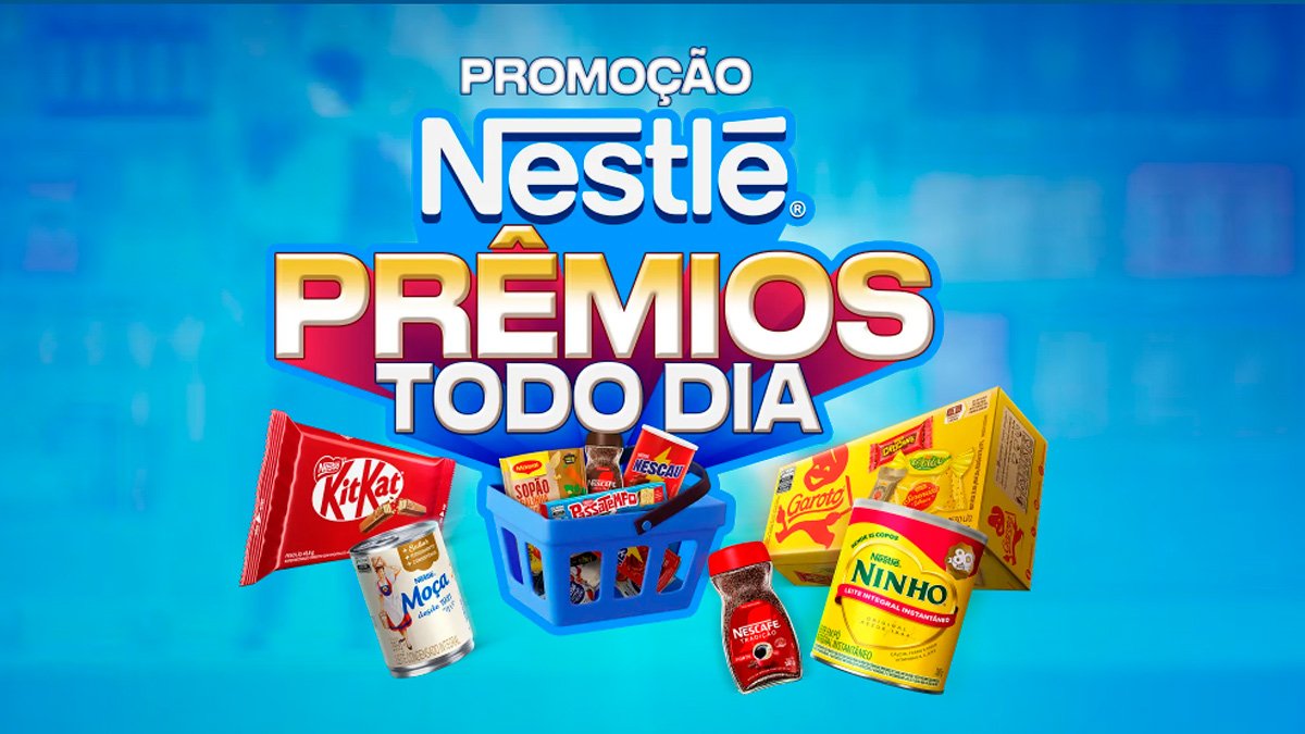 Banner da Promoção Nestlé Prêmios Todo Dia