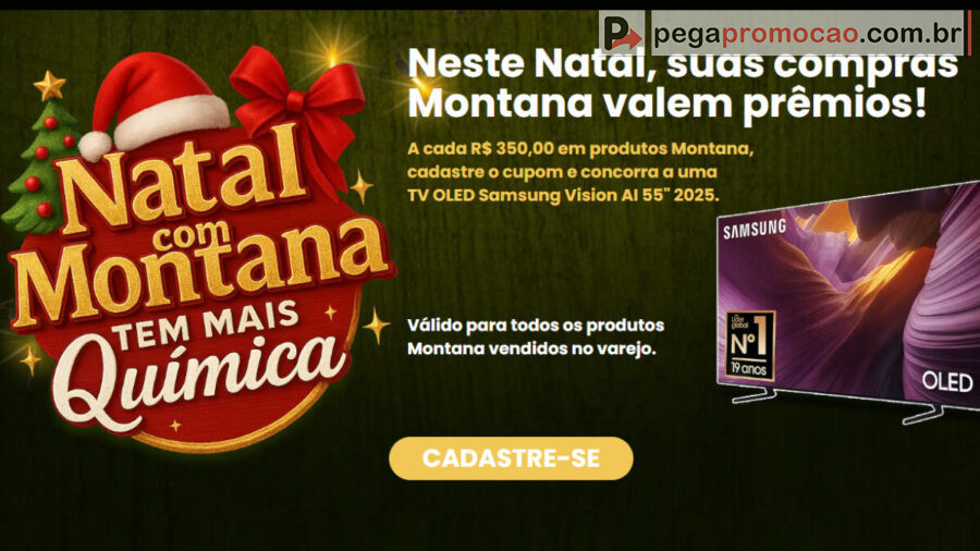 Promoção Montana Natal Com Montana Tem Mais Química