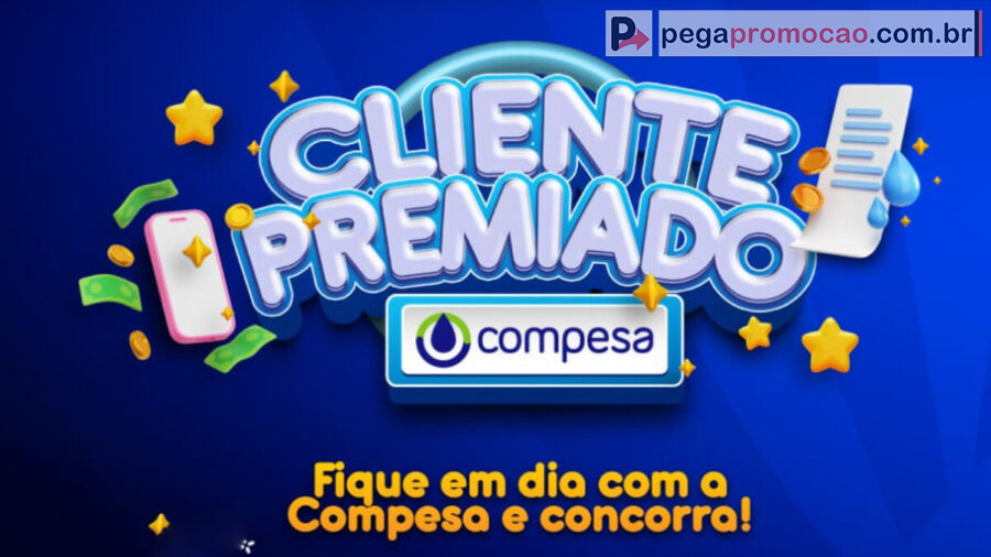 Promoção Compesa Campanha Cliente Premiado