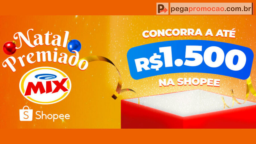 Promoção Natal Premiado - Mix E Shopee