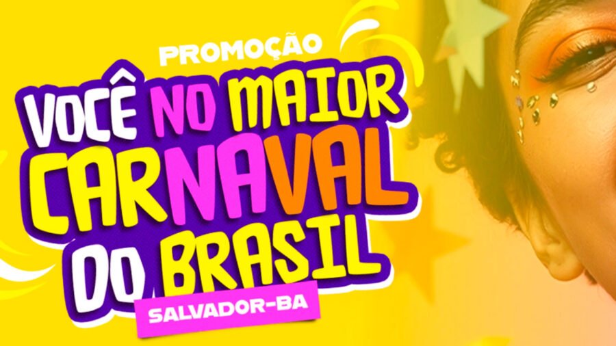 Banner da Promoção Açaí no Kilo Você no Maior Carnaval do Brasil