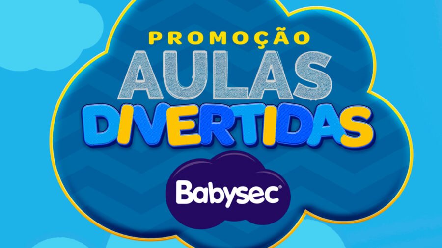 Banner da Promoção Babysec Aulas Divertidas