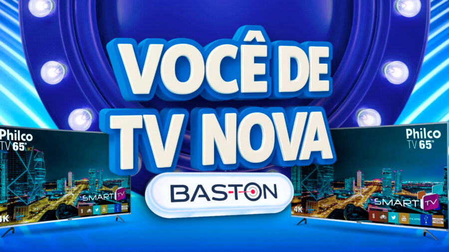 Banner da Promoção Você de TV Nova Baston