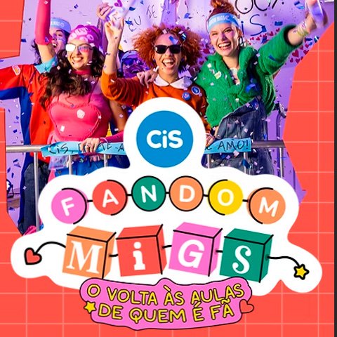 Banner quadrado da Promoção CiS Fandom Migs