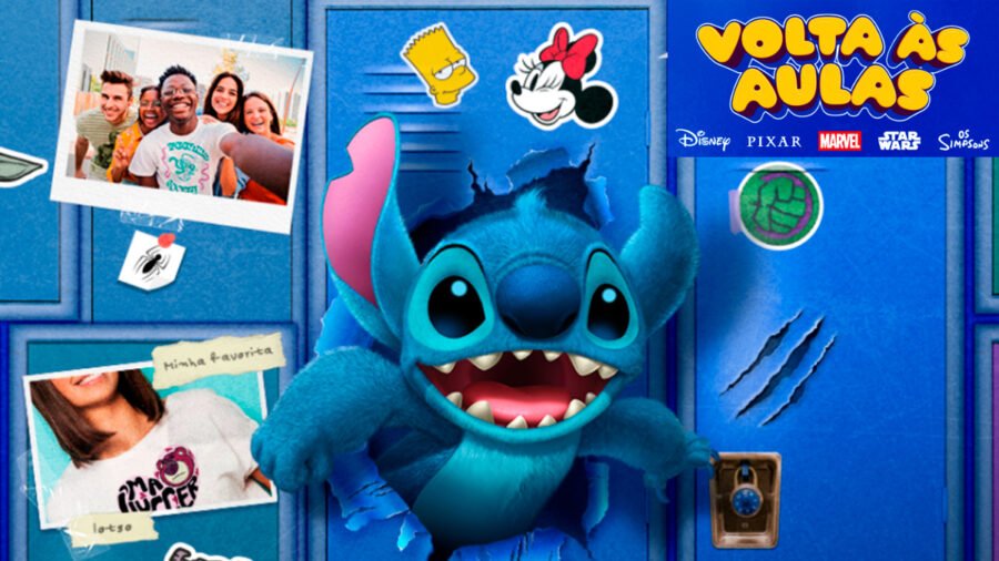 Banner da Promoção Volta às Aulas Disney