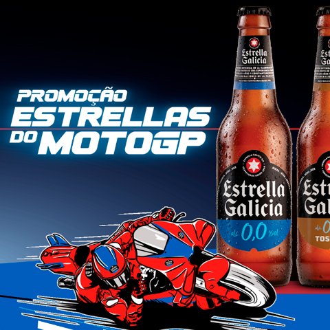 Banner quadrado da Participe da Promoção Estrella Galicia 2026 e Ganhe Viagens!
