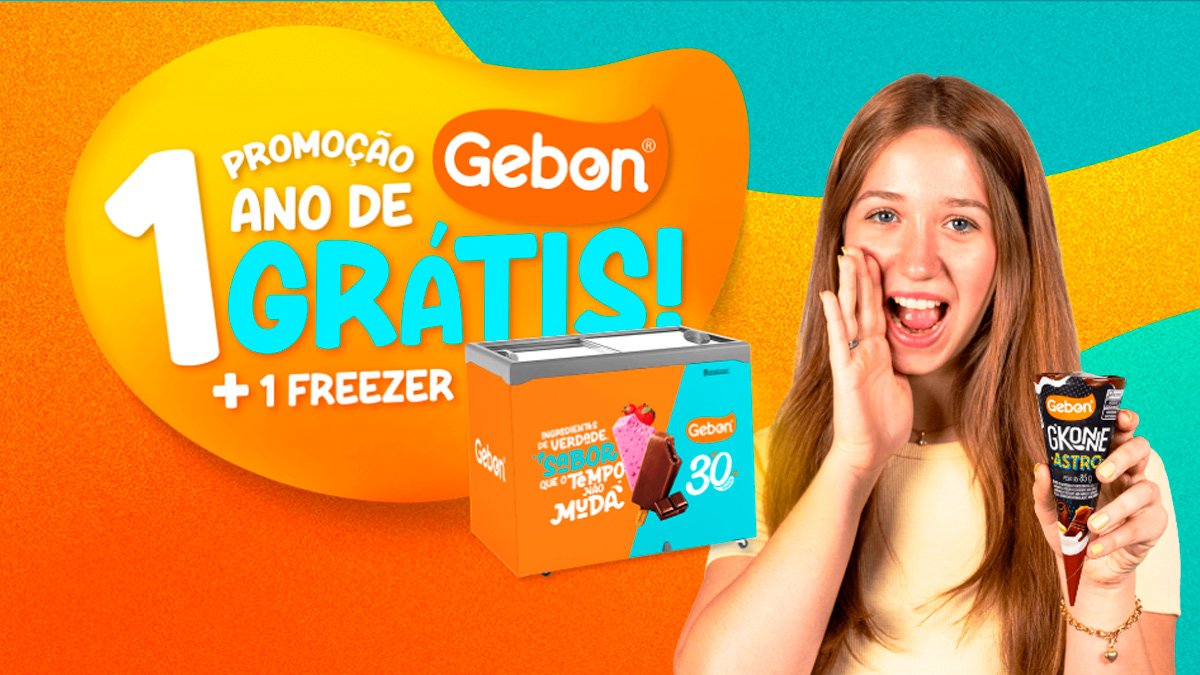 Banner da Promoção Gebon Promo Gebon