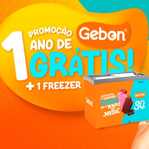 Banner quadrado da Promoção Gebon Promo Gebon