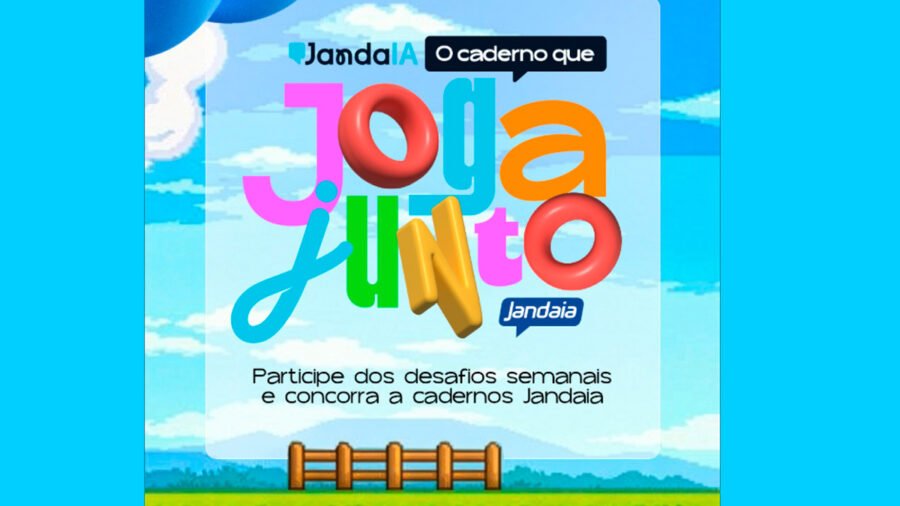 Banner da Promoção Caderno Jandaia Desafio Volta às Aulas