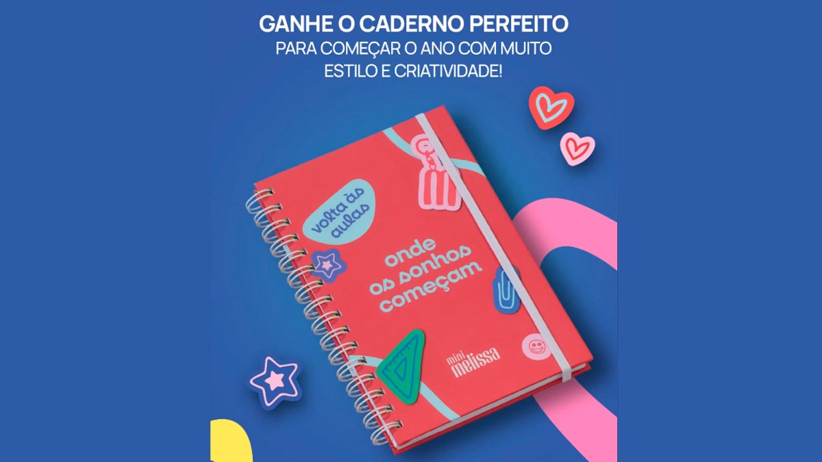 Banner da Promoção Melissa Volta às Aulas