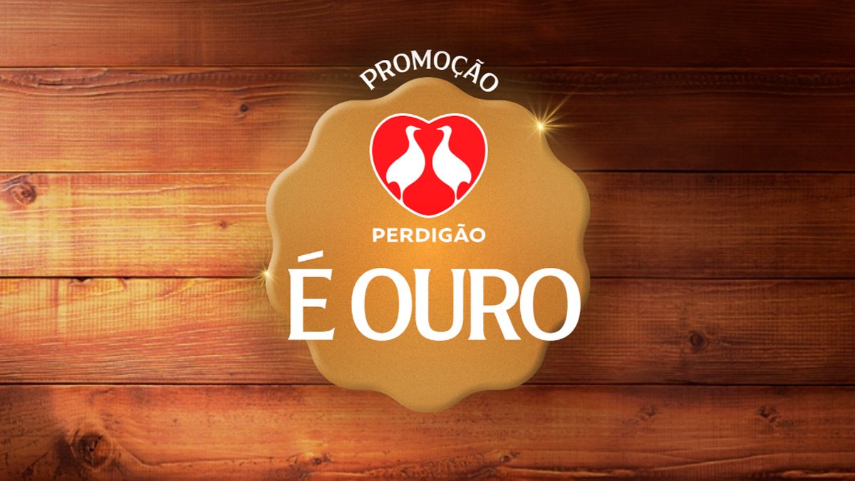 Banner da Promoção Perdigão É Ouro