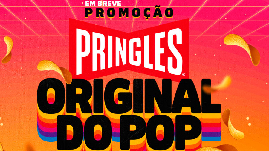 Banner da Promoção Batata Pringles Original Do Pop