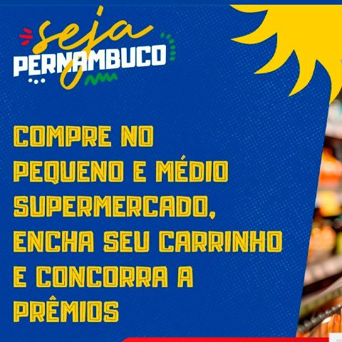 Banner quadrado da Promoção Seja Pernambuco