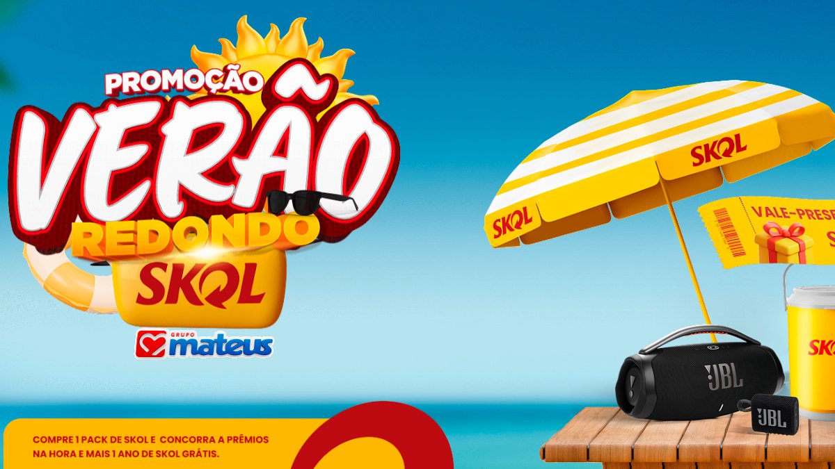 Banner da Promoção Verão Redondo Skol