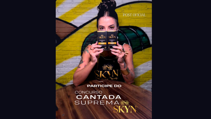 Banner da Promoção Cantada Suprema Skyn