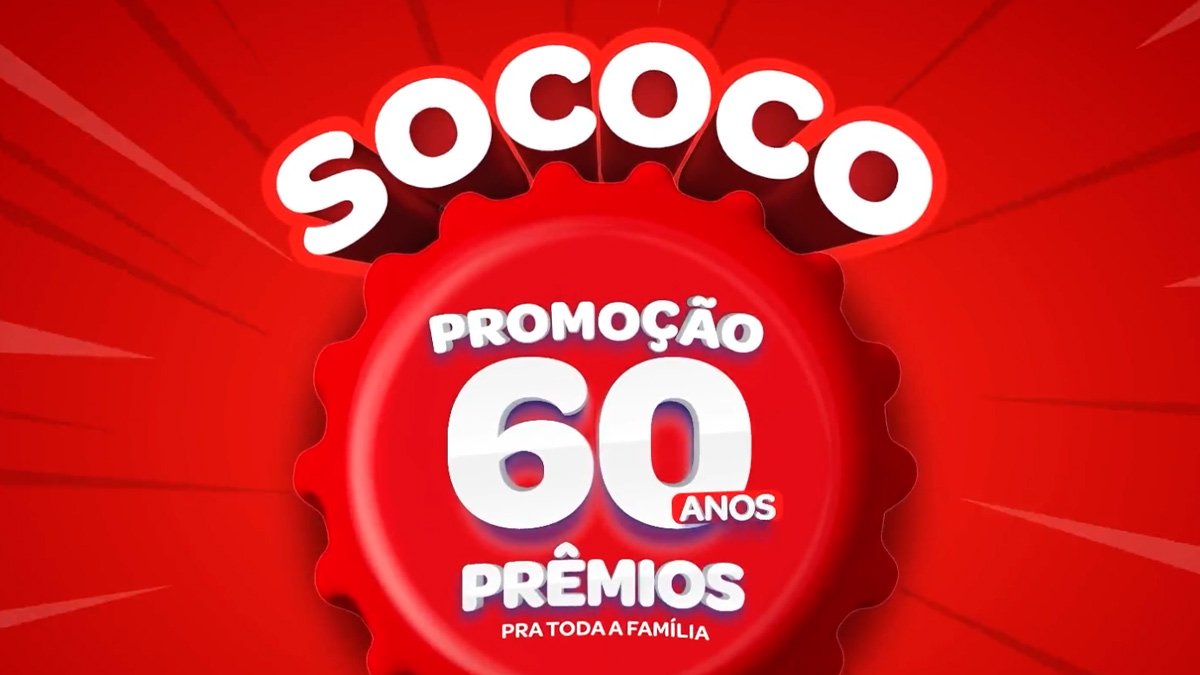 Banner da Promoção Sococo 60 Anos