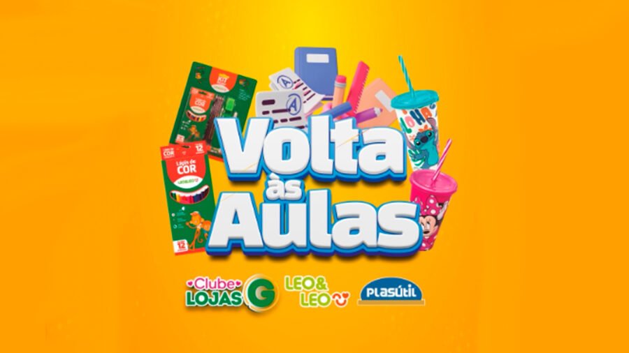 Banner da Promoção Lojas G Volta às Aulas