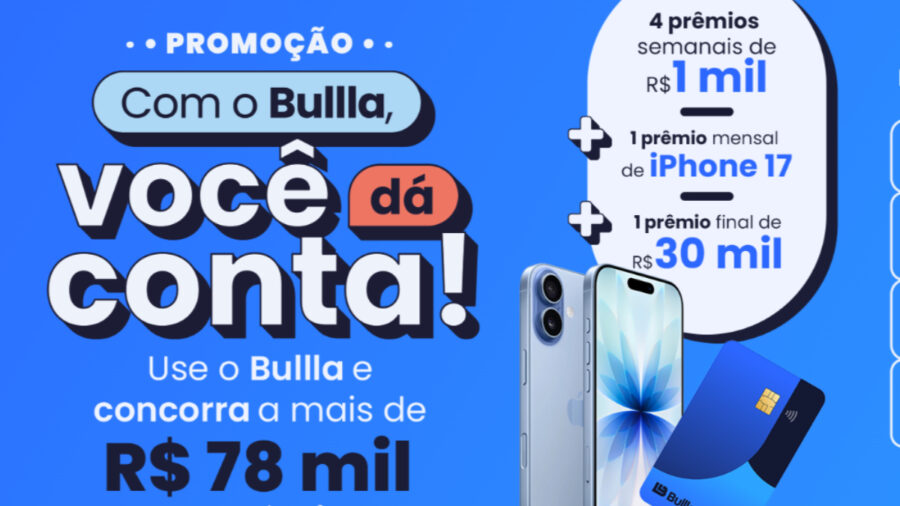 Banner da Promoção com Bullla, Você Dá Conta