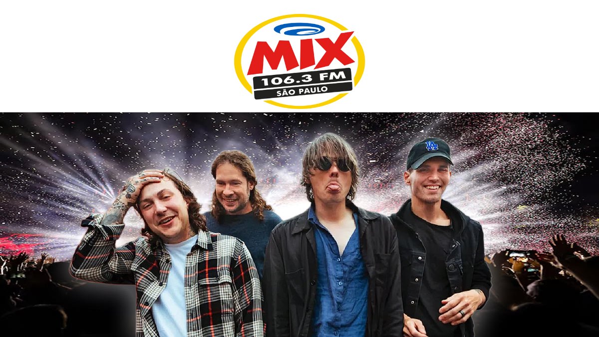 Banner da Promoção Mix FM Ingressos My Chemical Romance