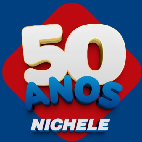 Banner quadrado da Promoção Aniversário Premiado Nichele 2026