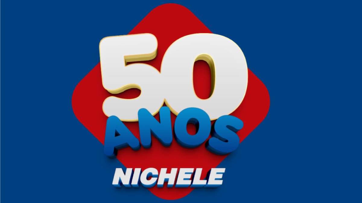 Banner da Promoção Aniversário Premiado Nichele 2026