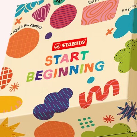 Banner quadrado da Participe da Promoção STABILO 2026 e Ganhe Kits Incríveis!