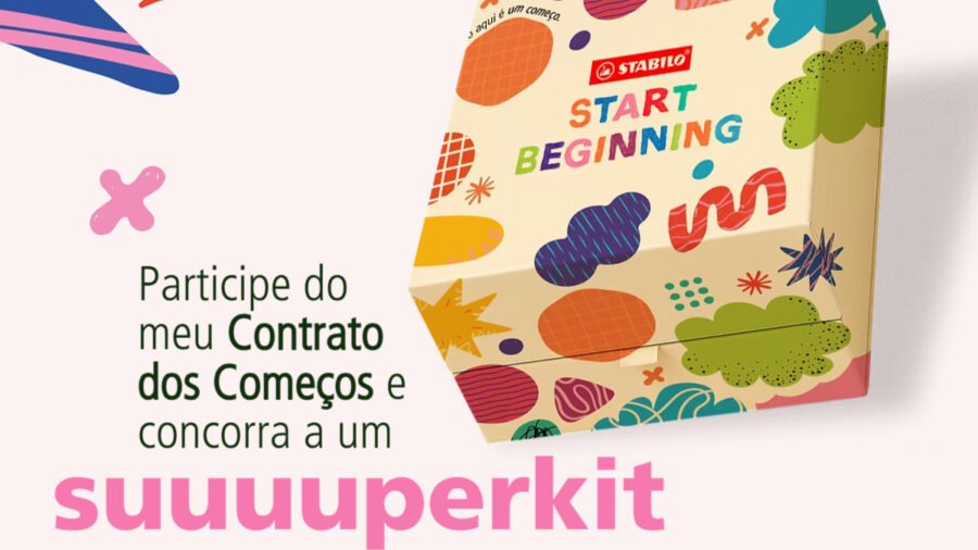 Banner da Participe da Promoção STABILO 2026 e Ganhe Kits Incríveis!