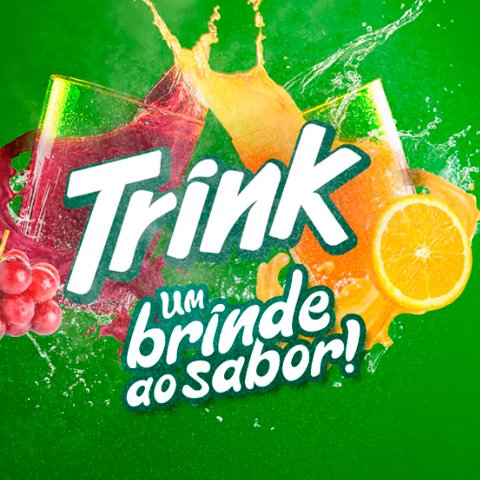 Banner quadrado da Promoção Trink no Copo, Prêmios na Mão