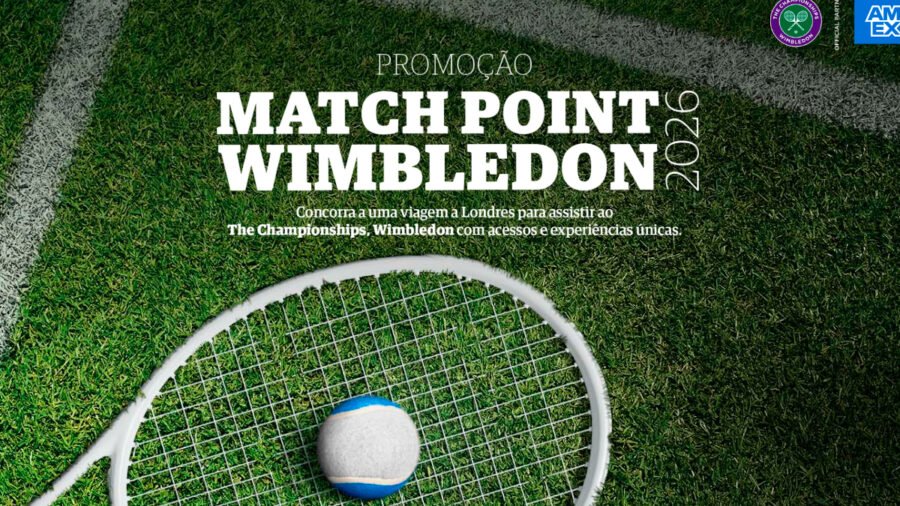 Banner da Promoção American Express Match Point Wimbledon
