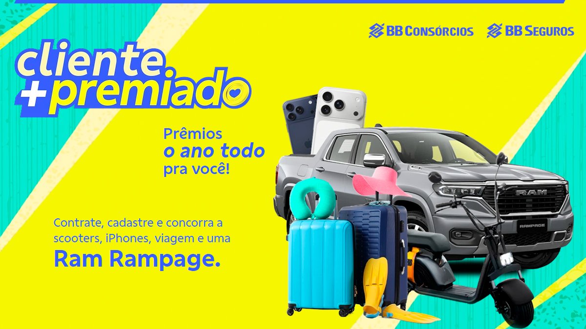 Banner da Promoção BB Seguros Cliente Mais Premiado