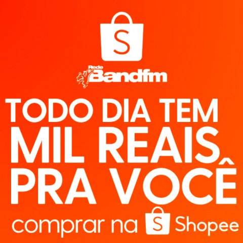 Banner quadrado da Promoção Todo Dia é Mil na Band FM