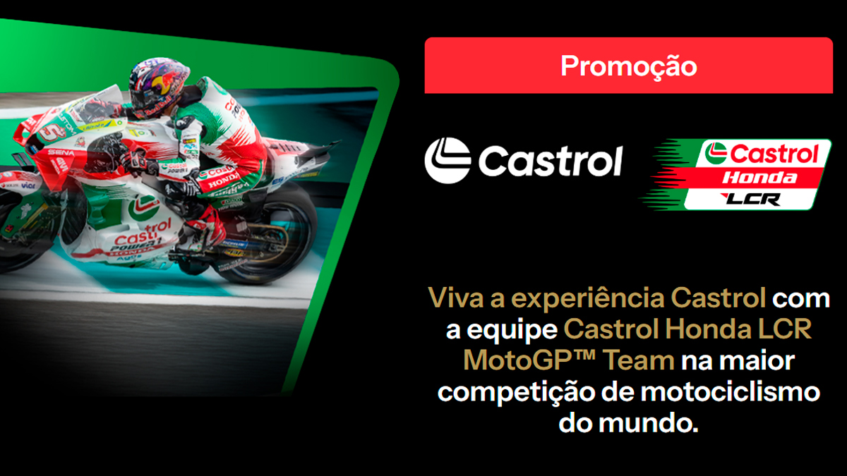 Banner da Viva A Experiência Castrol