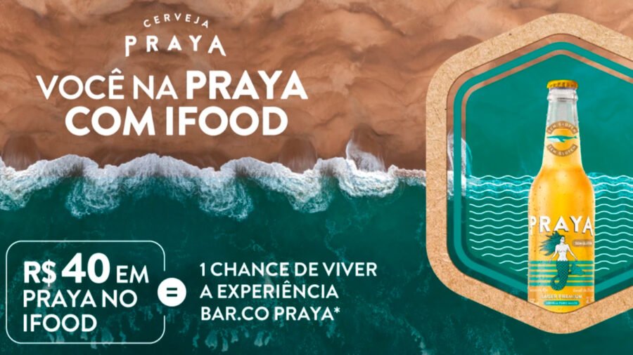 Banner da Você Na Praya Com iFood