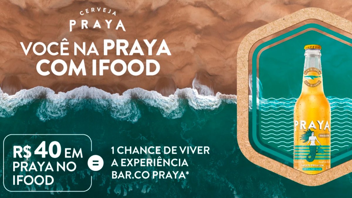Banner da Você Na Praya Com iFood
