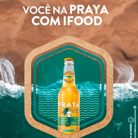 Banner quadrado da Você Na Praya Com iFood