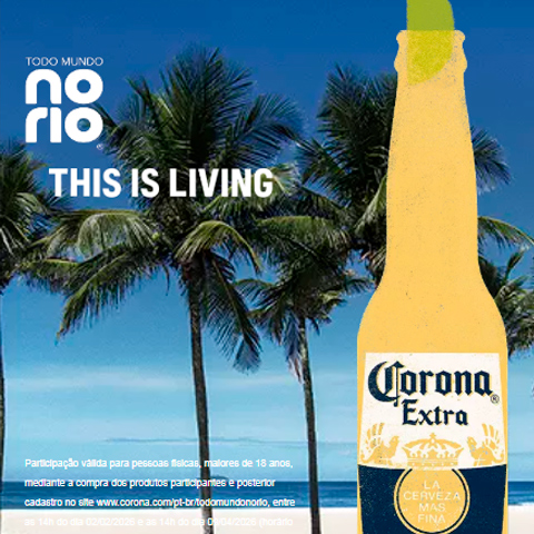 Banner quadrado da Promoção Corona Todo Mundo No Rio