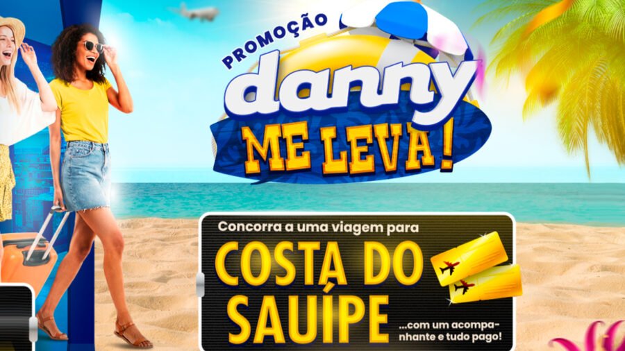 Banner da Promoção Danny Cosméticos Me Leva