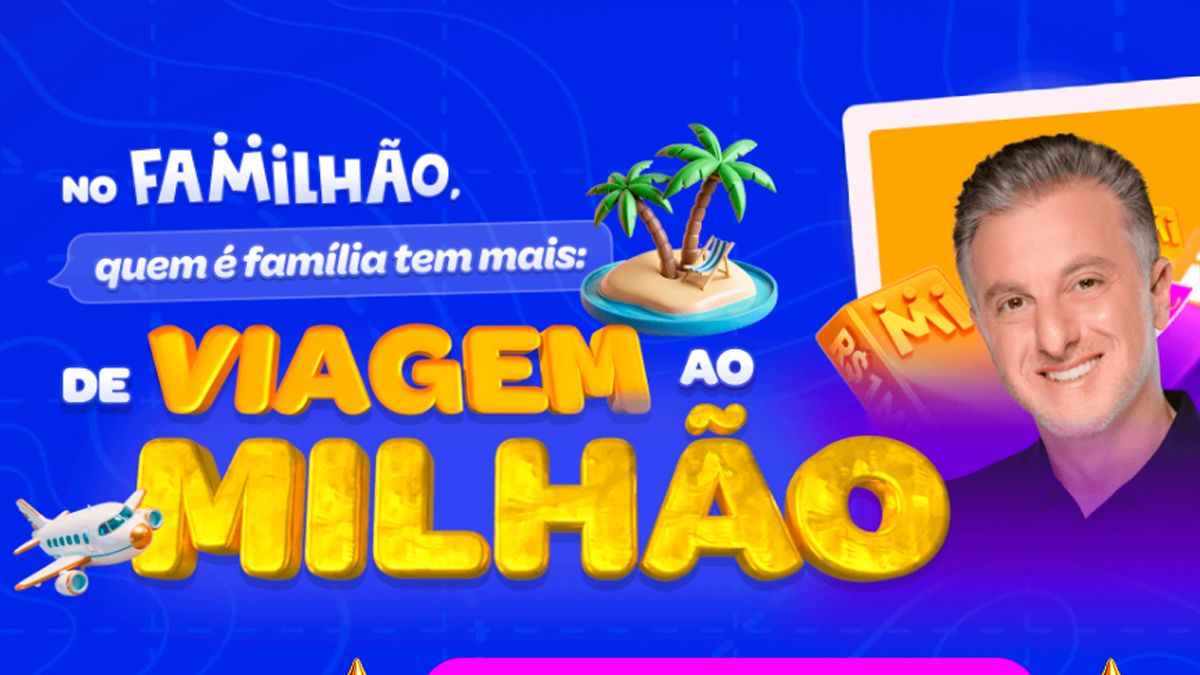 Banner da Promoção Viagem Familhão