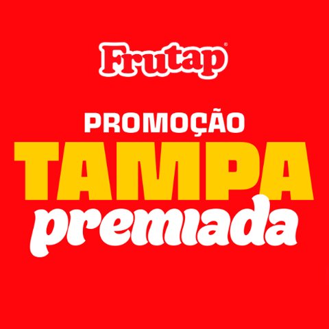Banner quadrado da Promoção Tampa Premiada Frutap