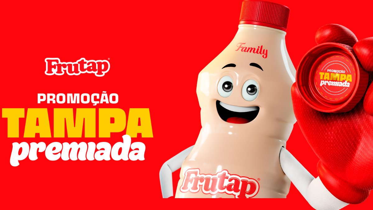 Banner da Promoção Tampa Premiada Frutap