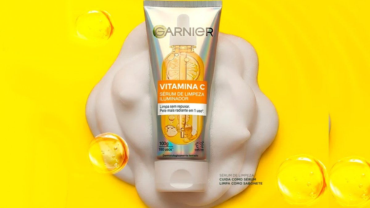Banner da Promoção Garnier: Ganhe Kit Grátis Sérum de Limpeza