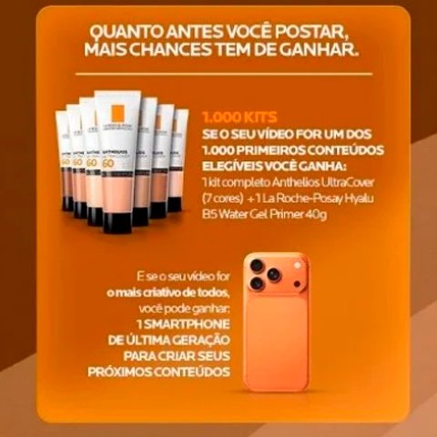 Banner quadrado da Promoção Ultra Experts Anthelios Ultra Cover