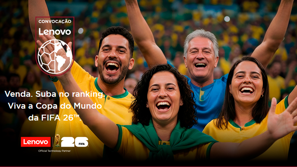 Banner da Promoção Lenovo Convocação Copa