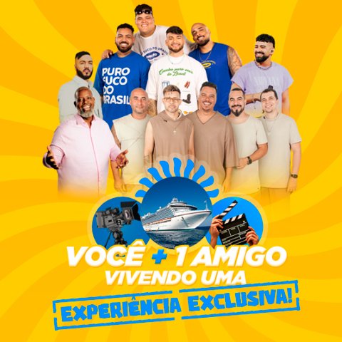Banner quadrado da Promoção Pagode de Verão Péricles
