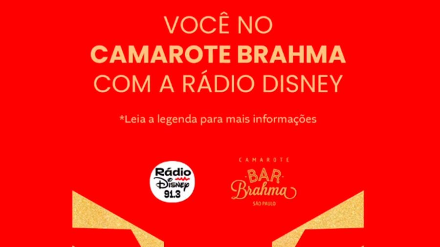 Banner da Promoção Você E Um Amigo No Camarote Brahma